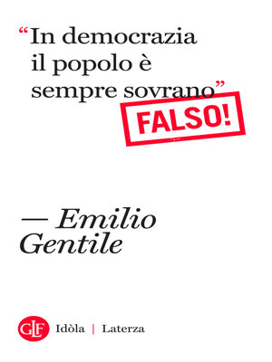 cover image of "In democrazia il popolo è sempre sovrano"